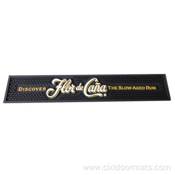 Custom design beer bar accessories bar mat